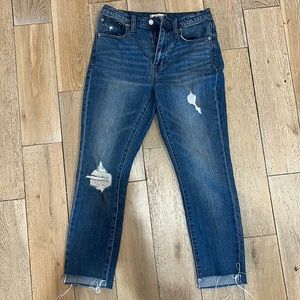 Madewell High-Rise Slim Boyjean